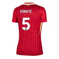 Camiseta Liverpool Ibrahima Konate #5 Primera Equipación para mujer 2024-25 manga corta